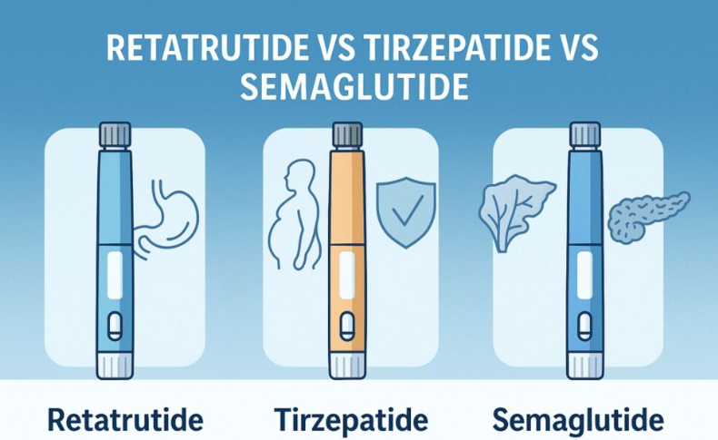 How to choose retatrutide、semaglutide、tirzepatide？