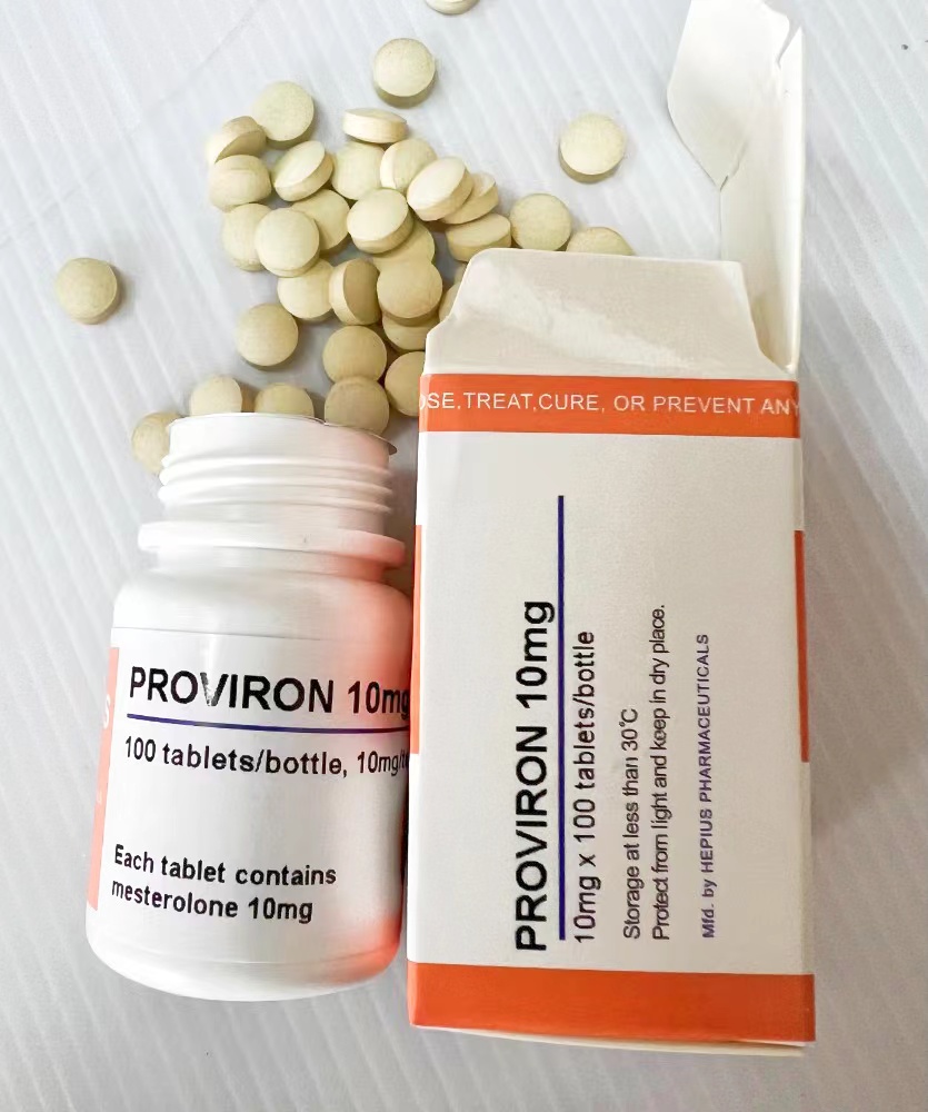 Mesterolone(Proviron) 10mg, 100 tablets,美睾酮