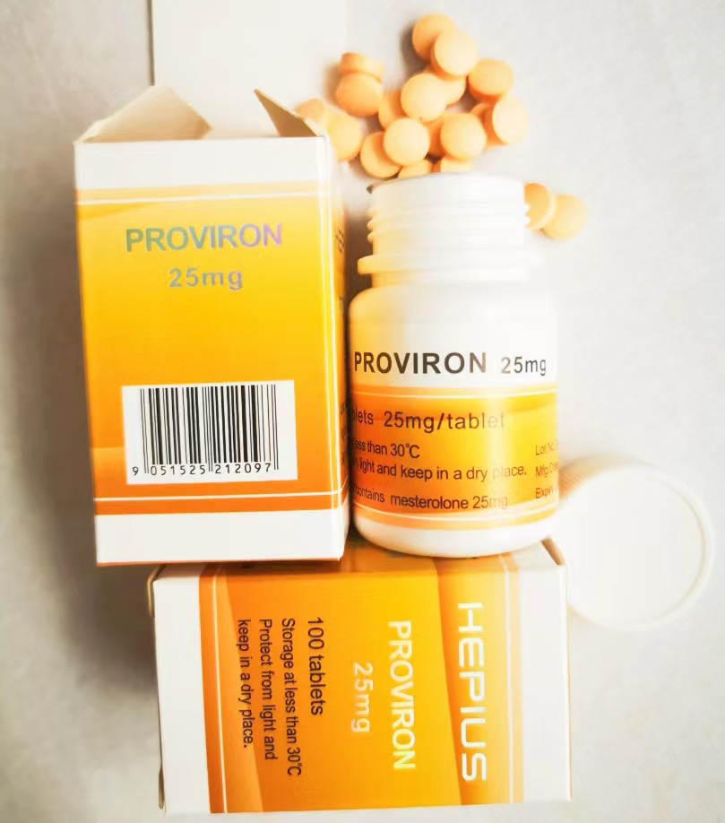 Mesterolone(Proviron) 25mg, 100 tablets, 美睾酮