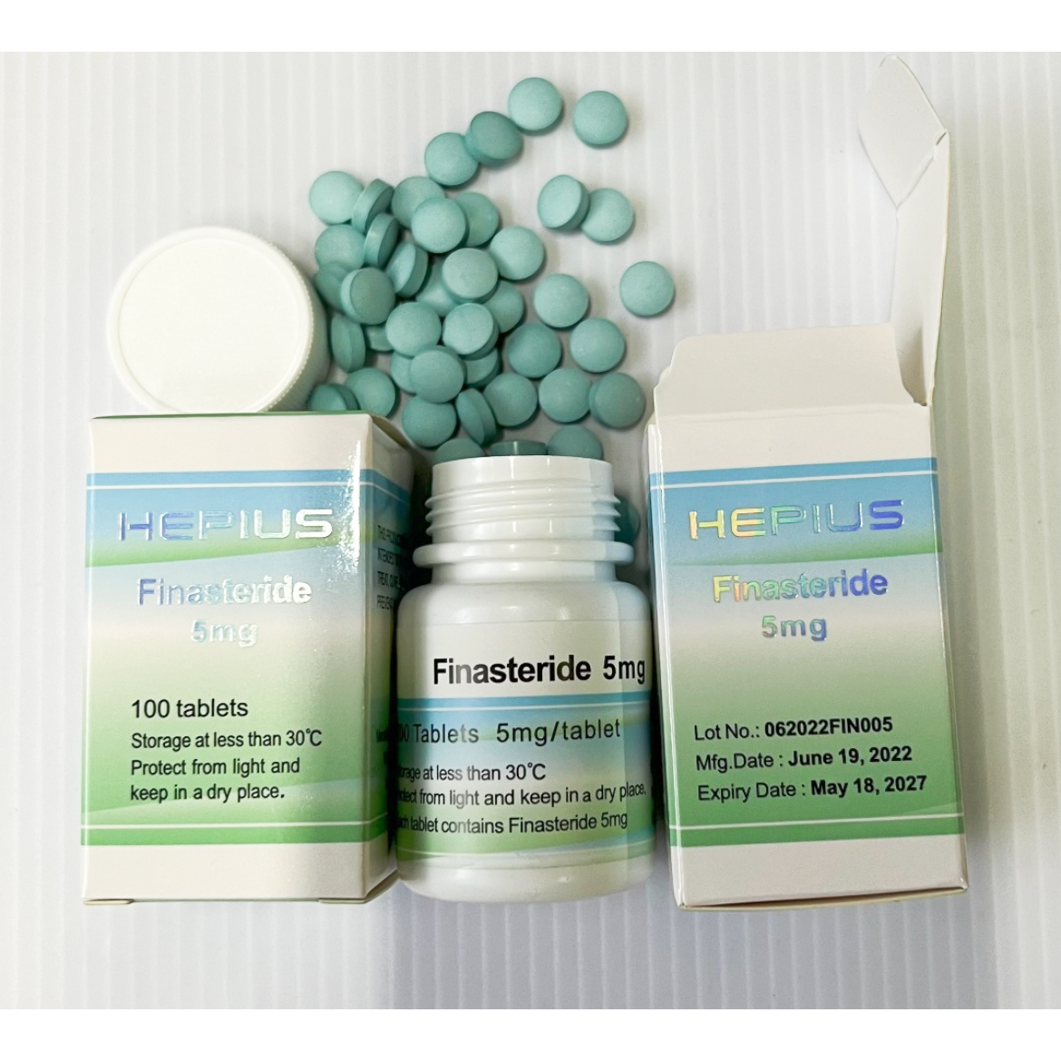 Finasteride	5mg x 100 tablets