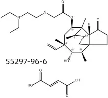 Veterinary API FDA GMP Quality Tiamulin Fumarate CAS 55297-96-6