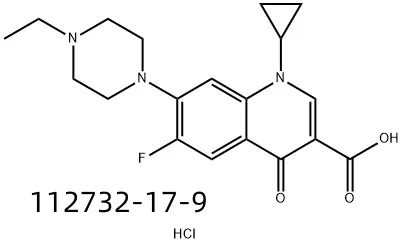 Factory Supply Animal Use API GMP Quality Enrofloxacin Hydrochloride CAS 112732-17-9